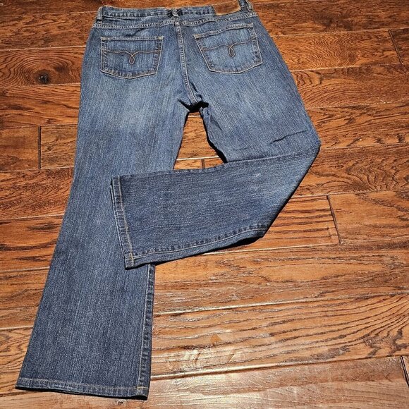 Lauren Jeans Co. Ralph Lauren Bootcut Woman's S 10 90's Denim Jeans Y2K R1441381 - Picture 2 of 10